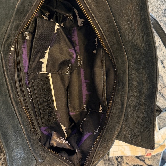 Botkier Glossy Black Shoulder Bag - Picture 3 of 7